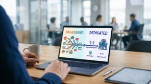 perbedaan internet dedicated vs internet broadband
